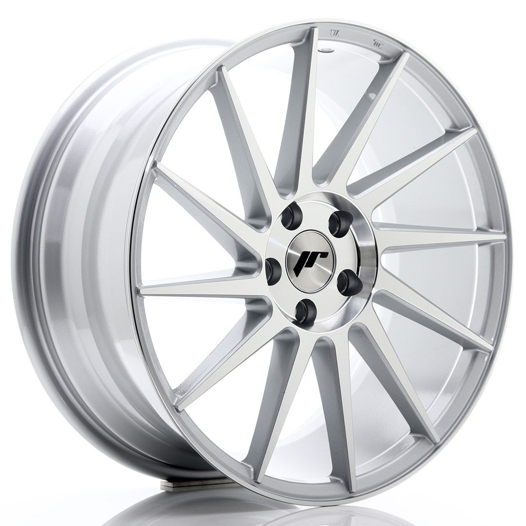 Image of JR-Wheels JR22 Velgen 19 Inch 8.5J ET40 5x112 Silver Machined Face