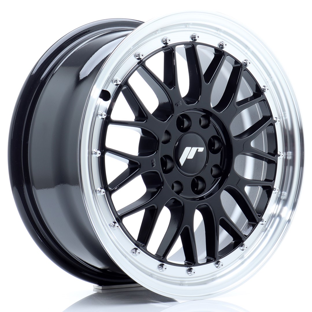 Image of JR-Wheels JR23 Velgen 16 Inch 7J ET40 4x100,4x114.3 Gloss Black