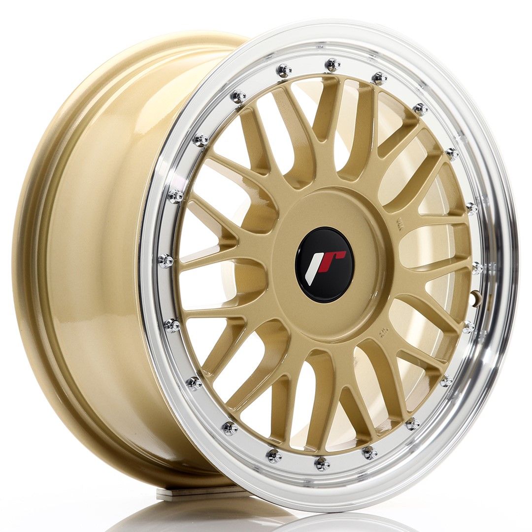 Image of JR-Wheels JR23 Velgen 16 Inch 7J ET20-45 Custom PCD Gold Machined