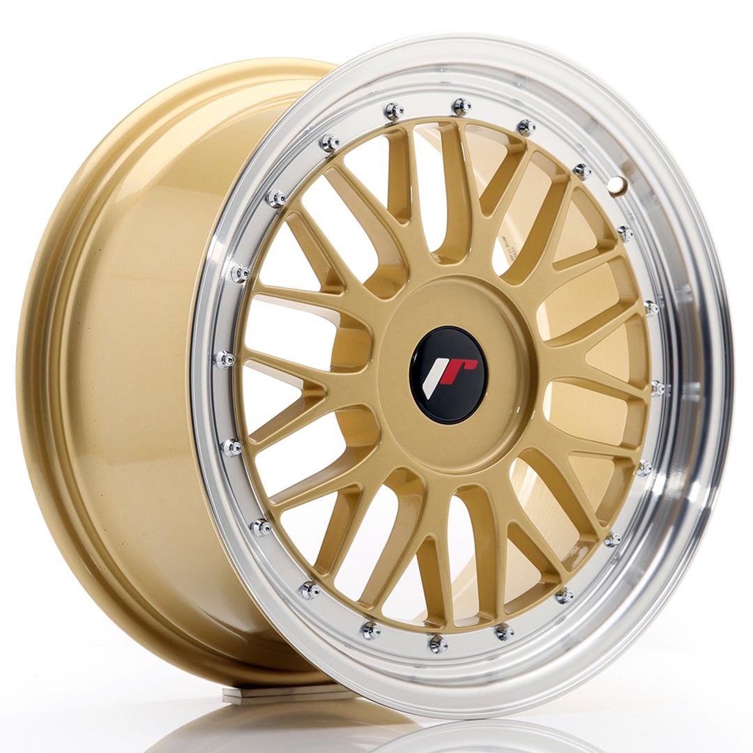 Image of JR-Wheels JR23 Velgen 17 Inch 8J ET40-45 Custom PCD Gold Machined