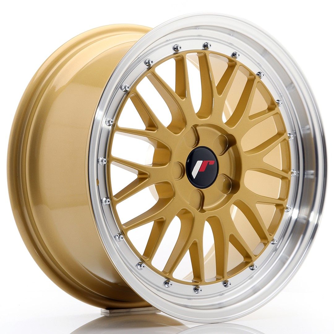 Image of JR-Wheels JR23 Velgen 18 Inch 8.5J ET25-48 Custom PCD Gold Machined
