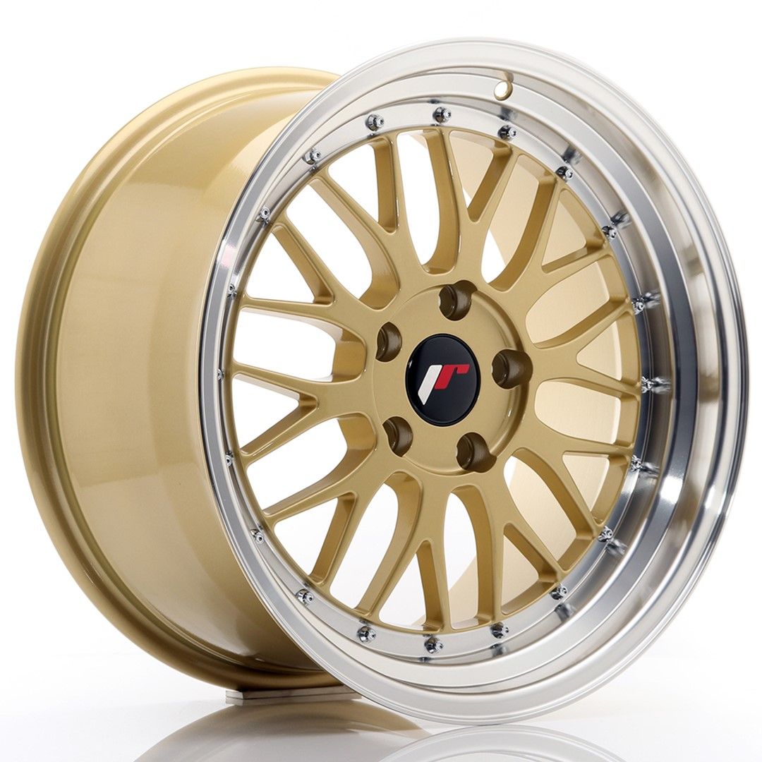 Image of JR-Wheels JR23 Velgen 18 Inch 9.5J ET35 5x120 Gold Machined