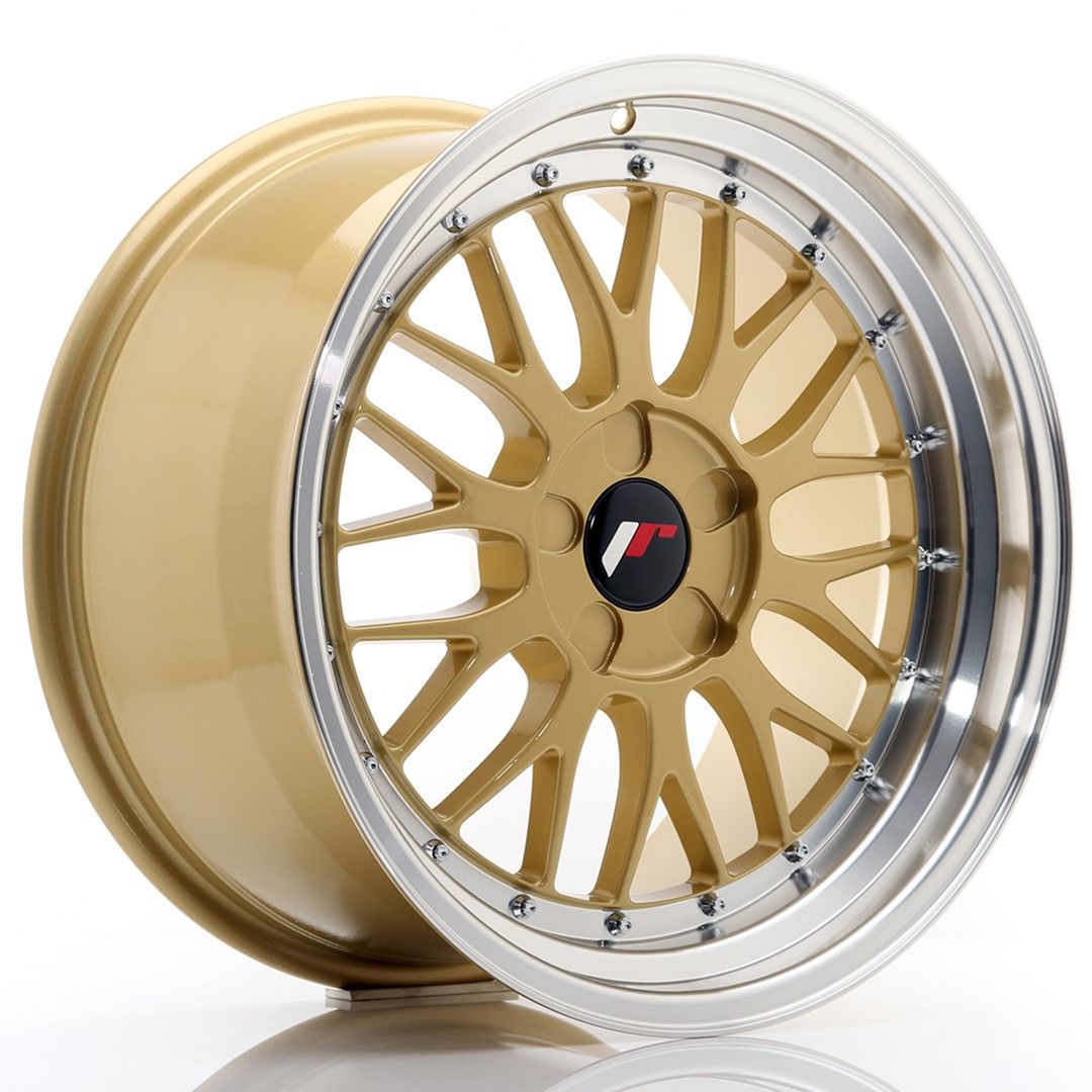 Image of JR-Wheels JR23 Velgen 18 Inch 9.5J ET25-48 Custom PCD Gold Machined