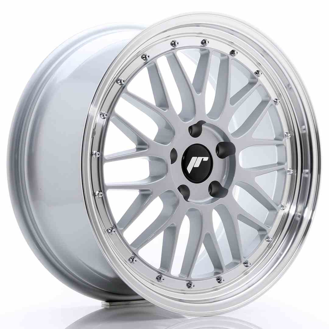 Image of JR-Wheels JR23 Velgen 19 Inch 8.5J ET35 5x112 Silver Machined Face