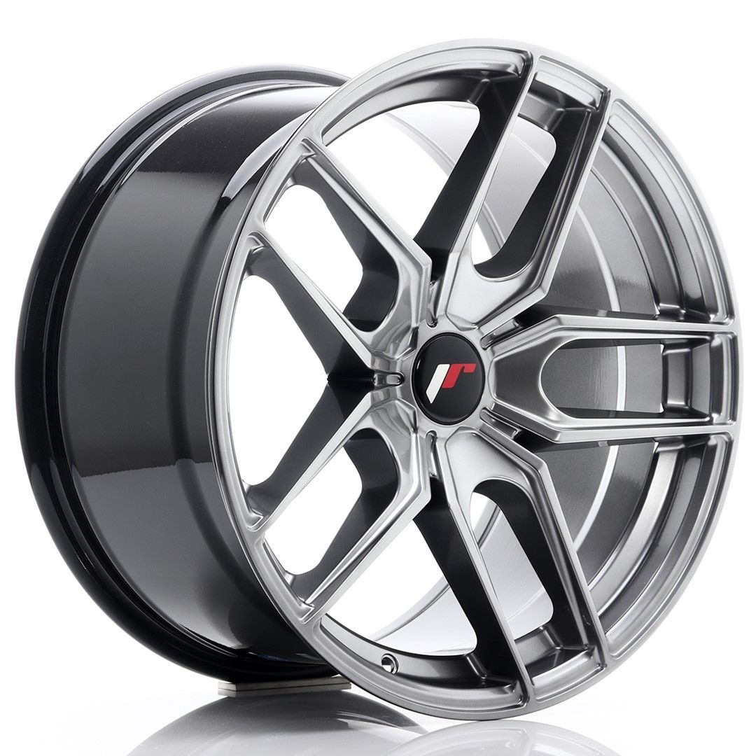 Image of JR-Wheels JR25 Velgen 18 Inch 9.5J ET20-40 Custom PCD Hyper Black