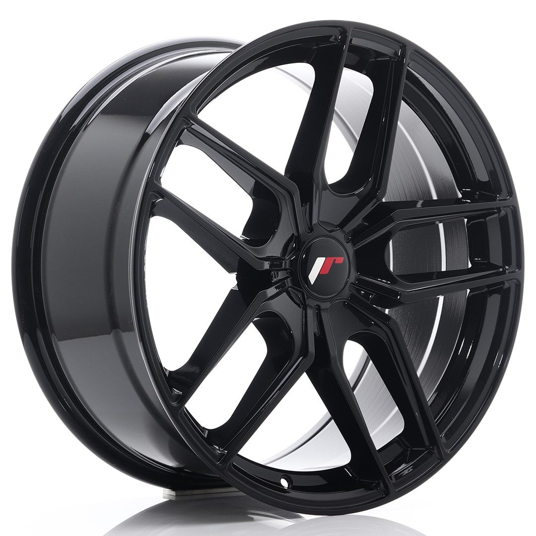 Image of JR-Wheels JR25 Velgen 19 Inch 8.5J ET20-40 Custom PCD Gloss Black