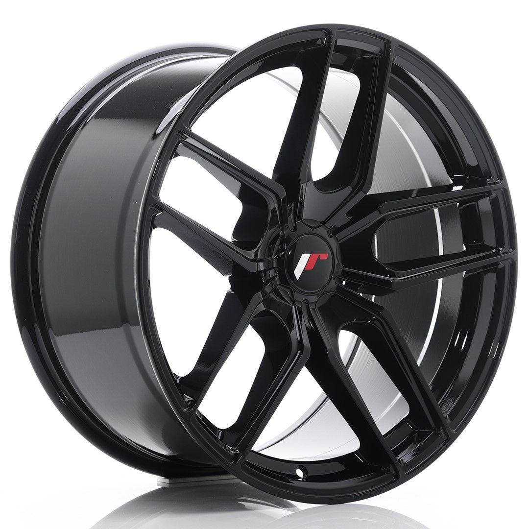 Image of JR-Wheels JR25 Velgen 19 Inch 9.5J ET20-40 Custom PCD Gloss Black