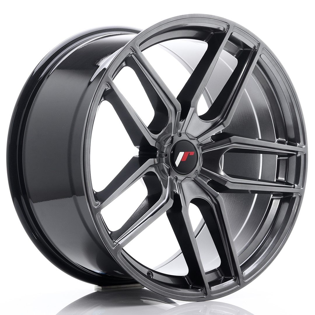Image of JR-Wheels JR25 Velgen 20 Inch 10J ET20-40 Custom PCD Hyper Black