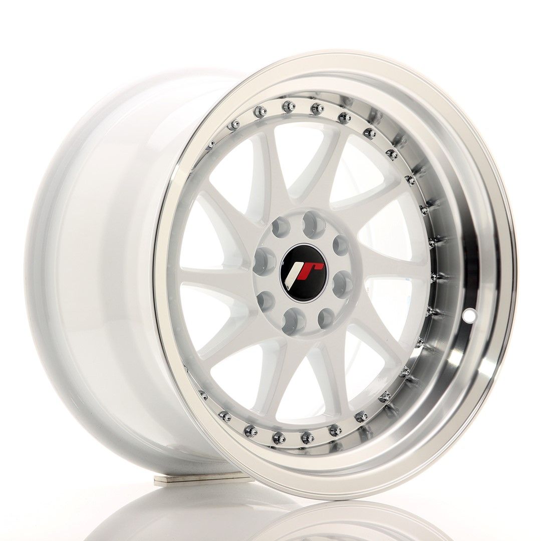 Image of JR-Wheels JR26 Velgen 16 Inch 9J ET20 4x100,4x108 White Machined
