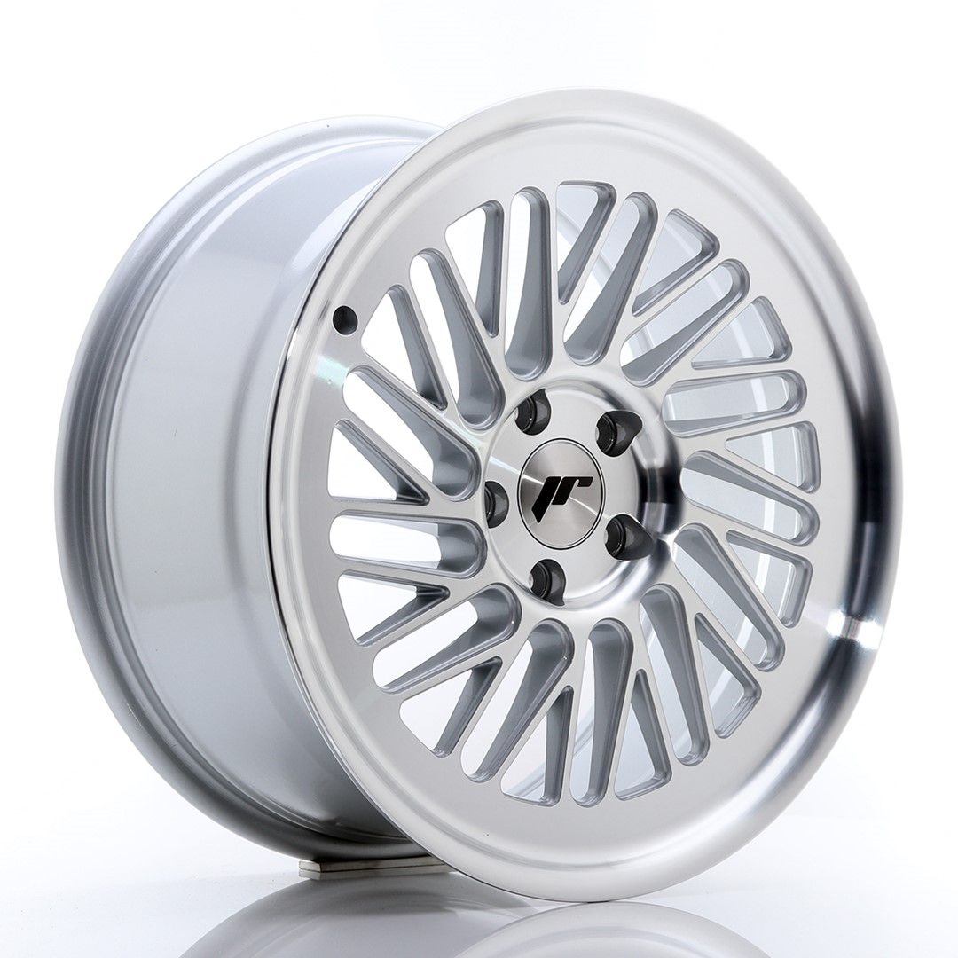 Image of JR-Wheels JR27 Velgen 18 Inch 8.5J ET40 5x112 Silver Machined Face