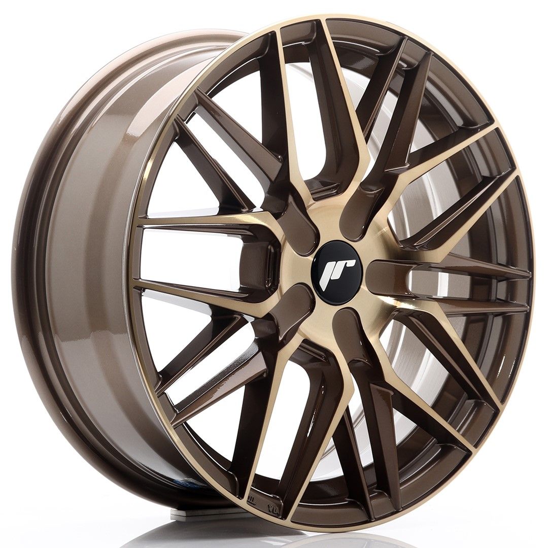 Image of JR-Wheels JR28 Velgen 17 Inch 7J ET20-45 Custom PCD Platinum Bronze