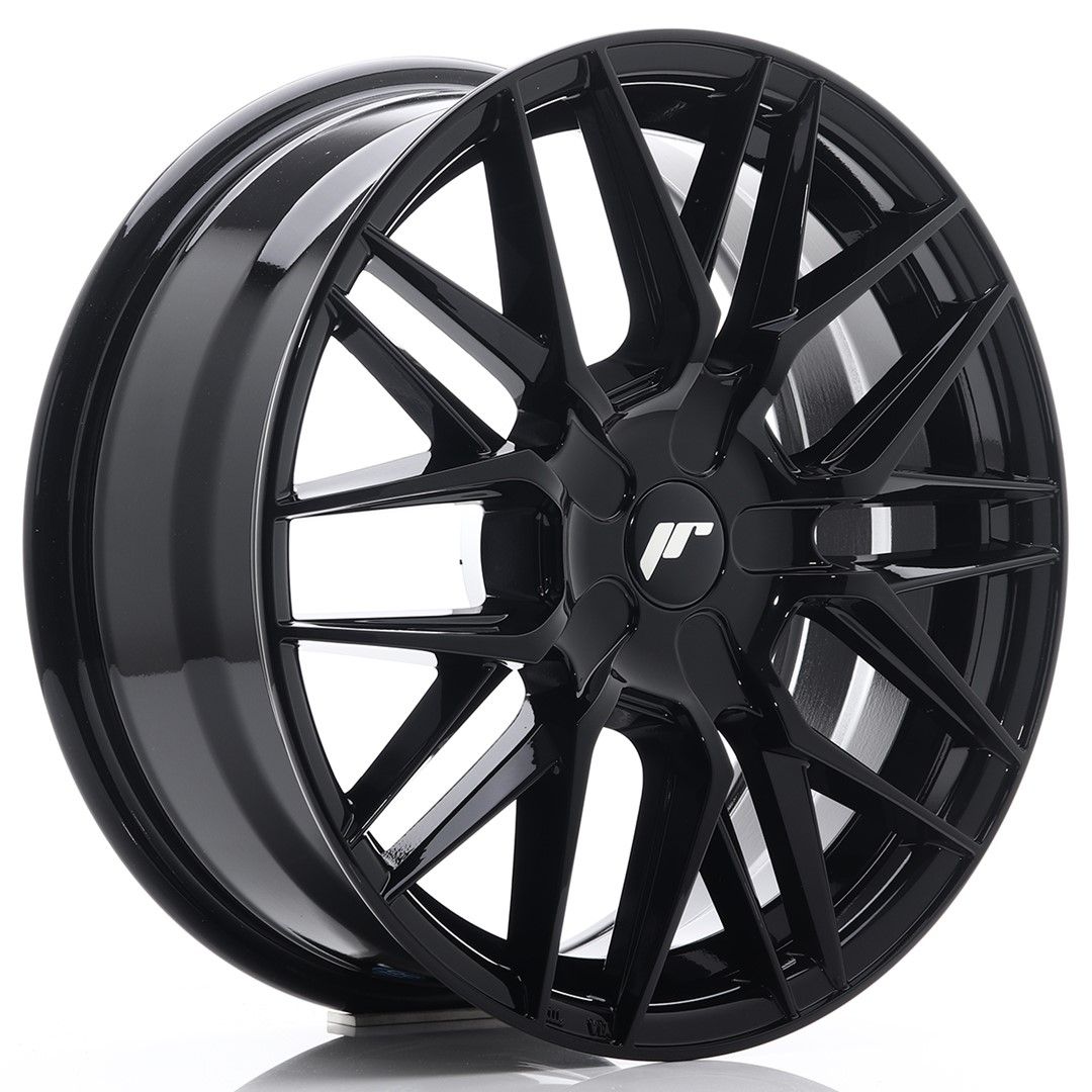 Image of JR-Wheels JR28 Velgen 17 Inch 7J ET20-45 Custom PCD Gloss Black