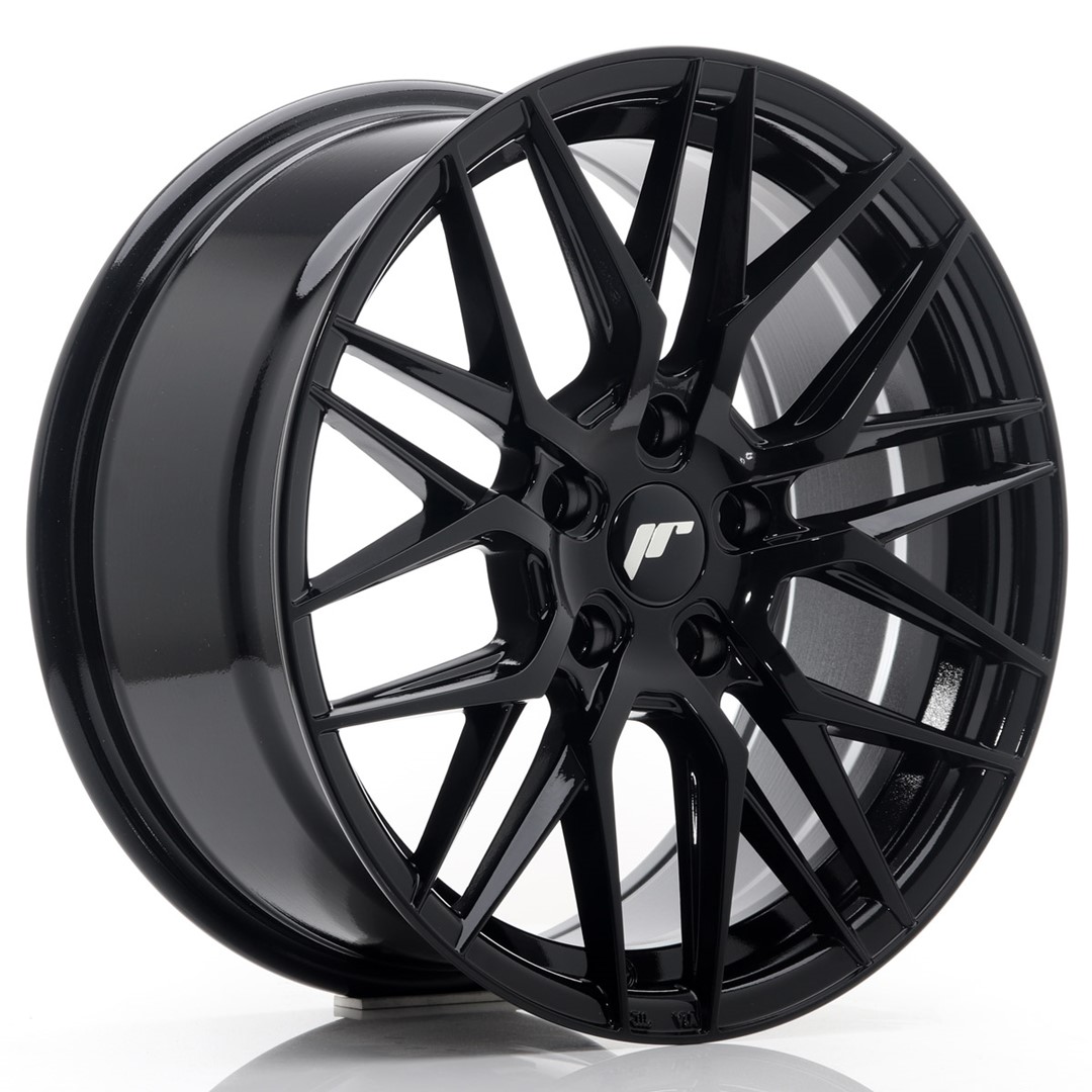 Image of JR-Wheels JR28 Velgen 17 Inch 8J ET35 5x100 Gloss Black