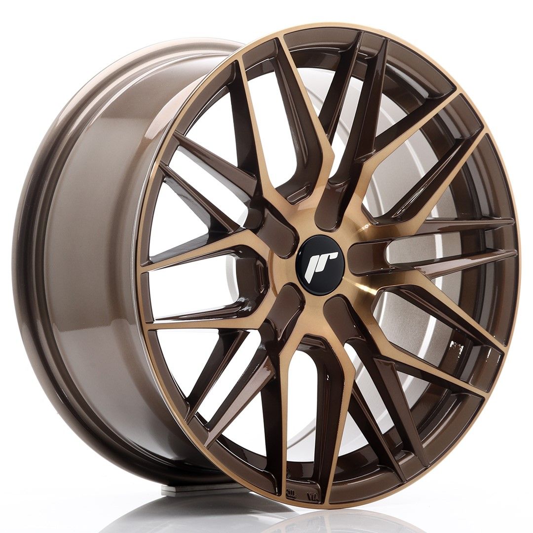 Image of JR-Wheels JR28 Velgen 17 Inch 8J ET25-40 Custom PCD Platinum Bronze