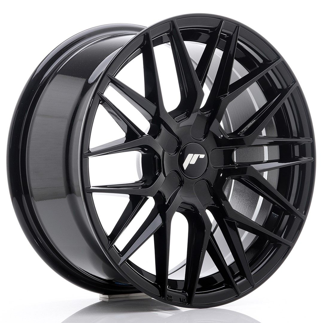 Image of JR-Wheels JR28 Velgen 17 Inch 8J ET25-40 Custom PCD Gloss Black