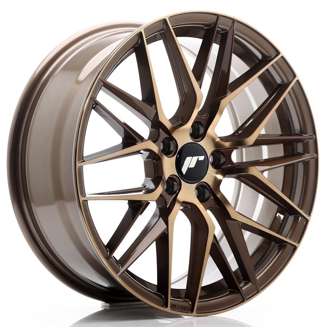 Image of JR-Wheels JR28 Velgen 18 Inch 7.5J ET40 5x112 Platinum Bronze