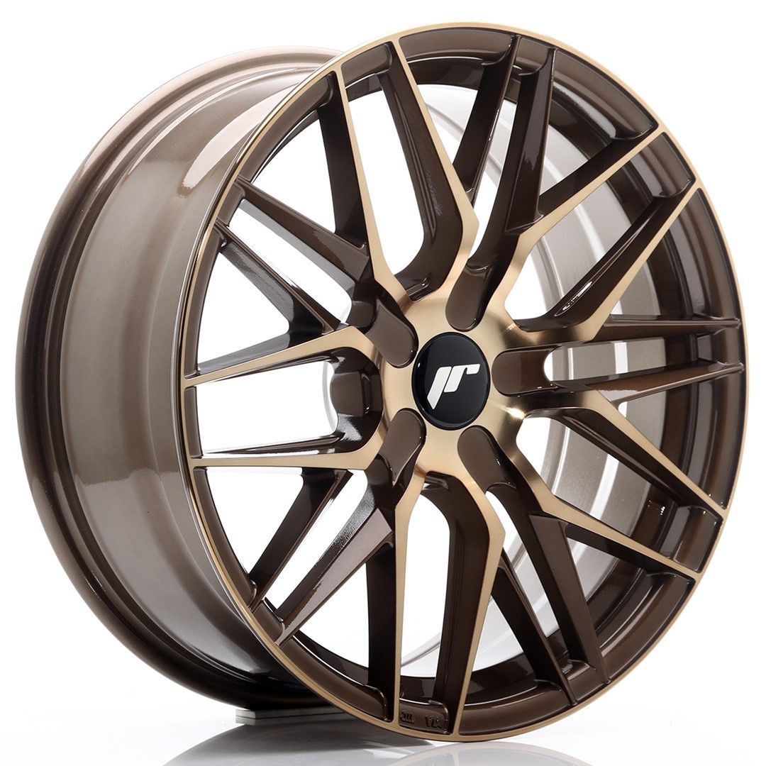 Image of JR-Wheels JR28 Velgen 18 Inch 7.5J ET20-40 Custom PCD Platinum Bronze