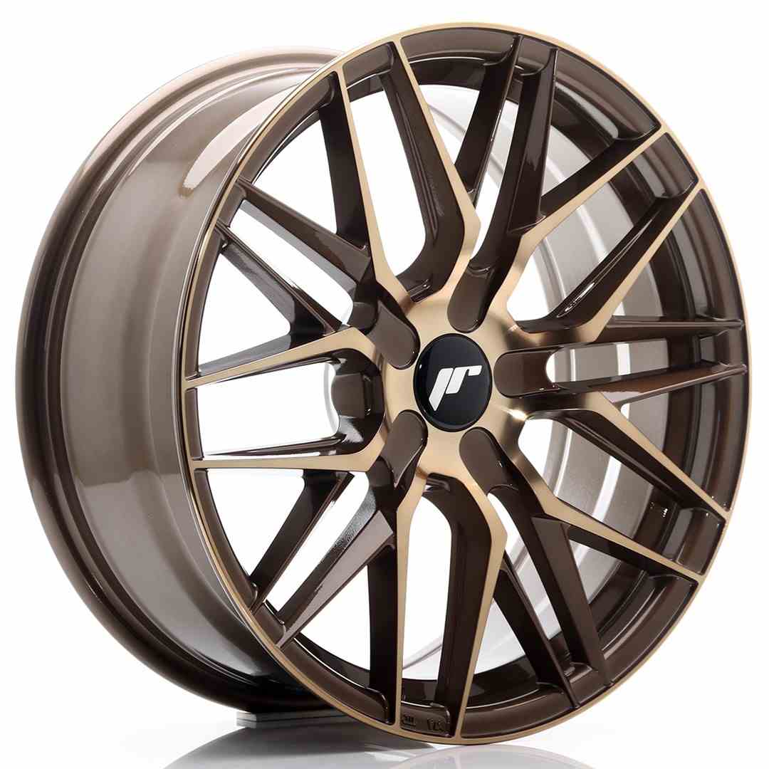 Image of JR-Wheels JR28 Velgen 18 Inch 7.5J ET40 Custom PCD Platinum Bronze