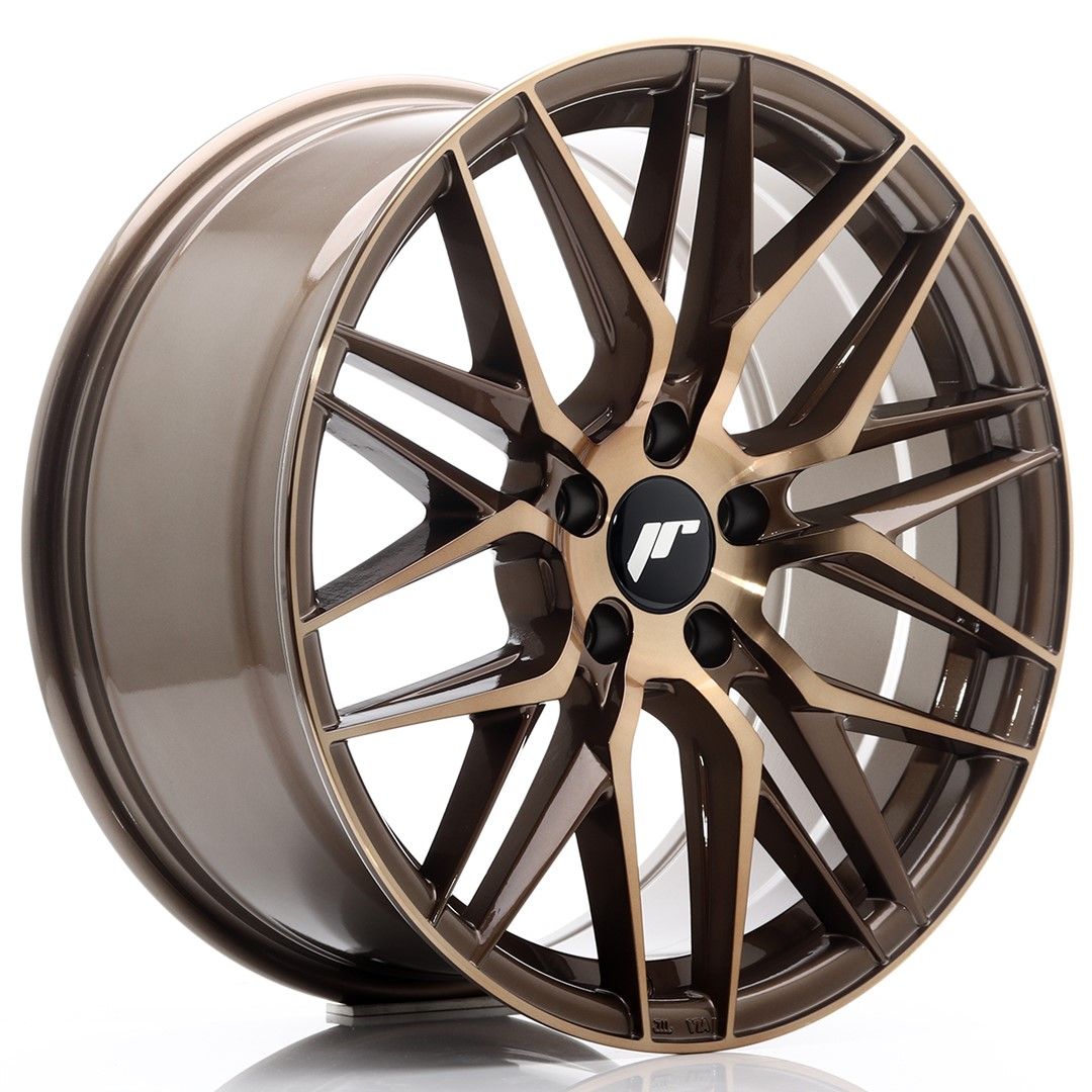 Image of JR-Wheels JR28 Velgen 18 Inch 8.5J ET40 5x112 Platinum Bronze
