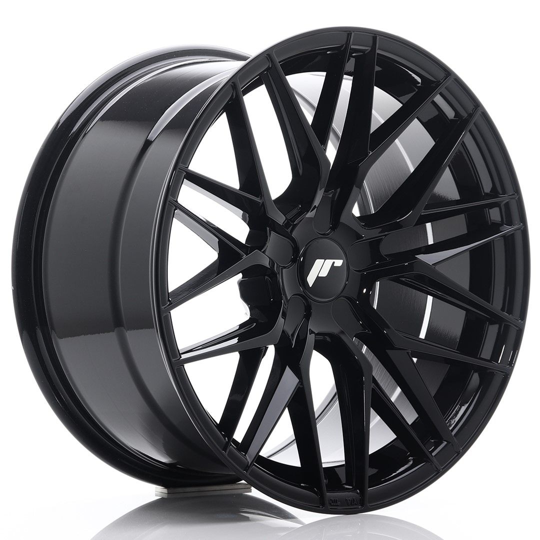 Image of JR-Wheels JR28 Velgen 18 Inch 9.5J ET20-40 Custom PCD Gloss Black