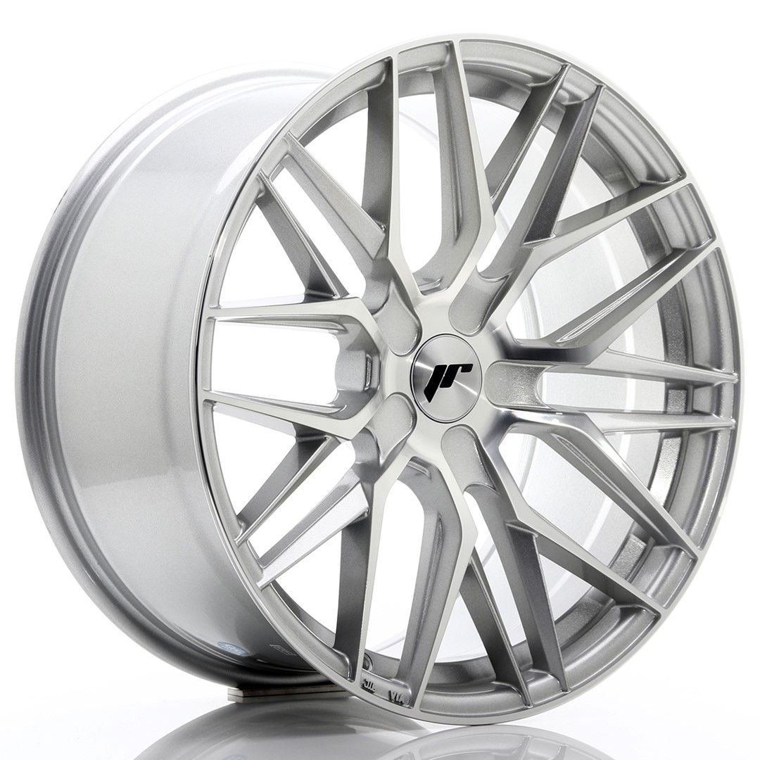 Image of JR-Wheels JR28 Velgen 19 Inch 9.5J ET20-40 Custom PCD Silver Machined Face