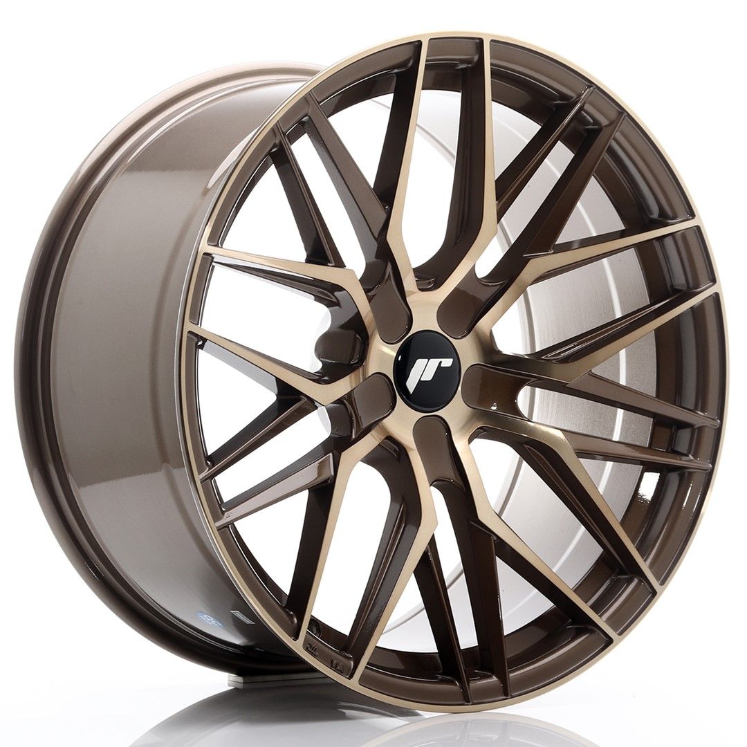 Image of JR-Wheels JR28 Velgen 20 Inch 10J ET20-40 Custom PCD Platinum Bronze