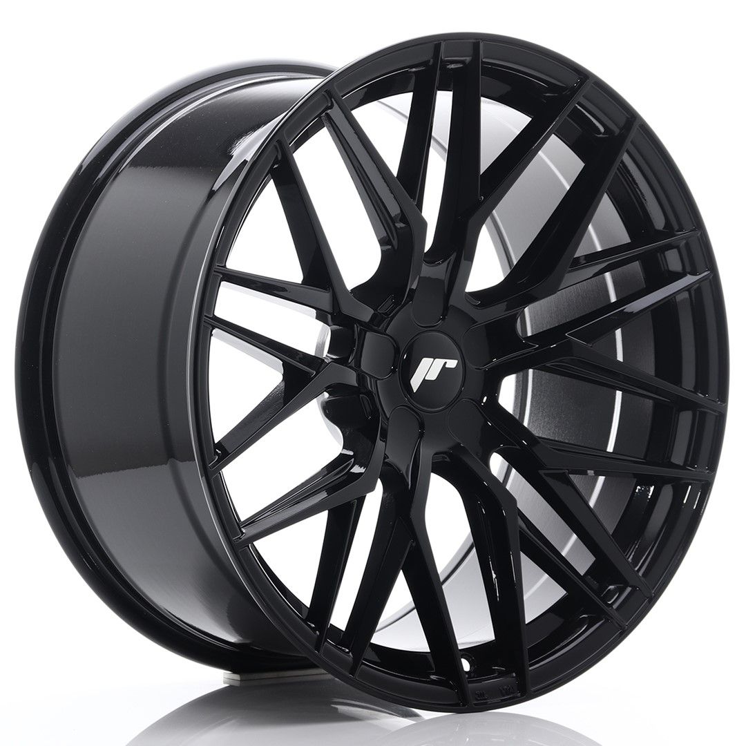 Image of JR-Wheels JR28 Velgen 20 Inch 10J ET40 Custom PCD Gloss Black