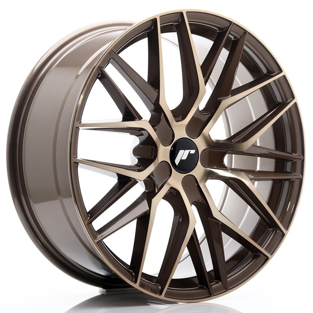 Image of JR-Wheels JR28 Velgen 20 Inch 8.5J ET40 Custom PCD Platinum Bronze