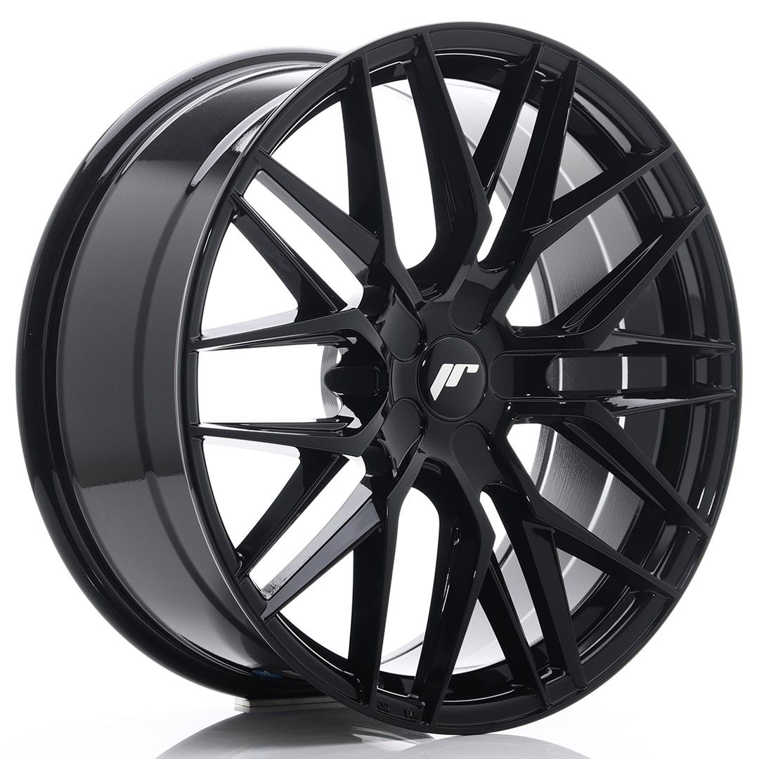 Image of JR-Wheels JR28 Velgen 20 Inch 8.5J ET40 Custom PCD Gloss Black