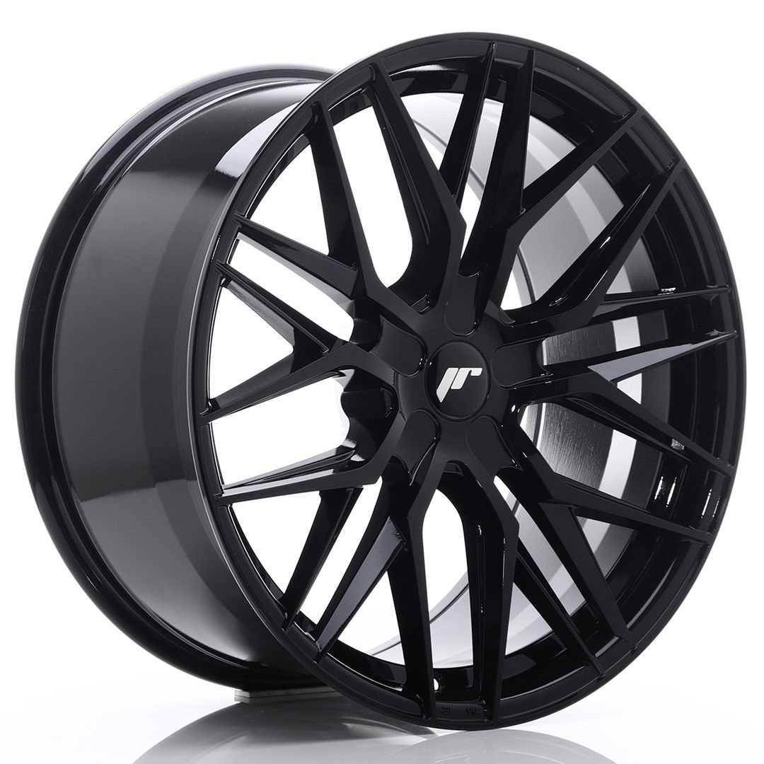 Image of JR-Wheels JR28 Velgen 21 Inch 10.5J ET15-55 Custom PCD Gloss Black