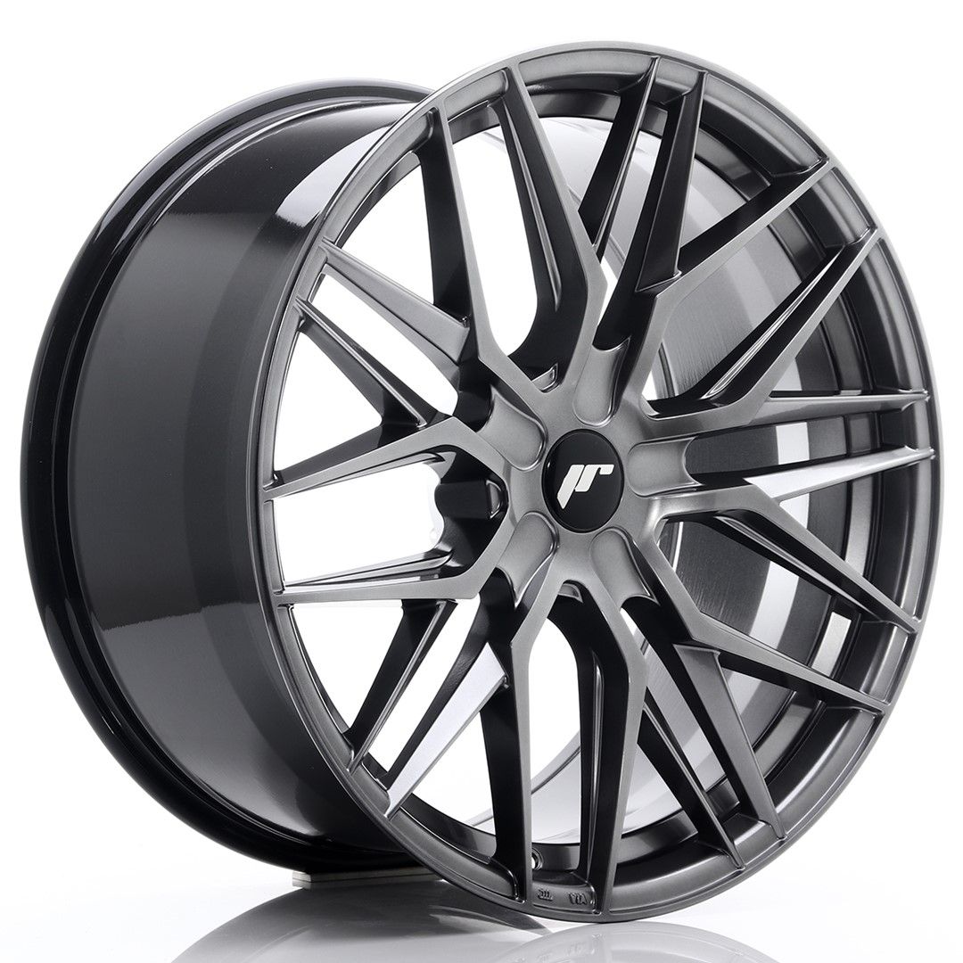 Image of JR-Wheels JR28 Velgen 21 Inch 10.5J ET15-55 Custom PCD Hyper Black