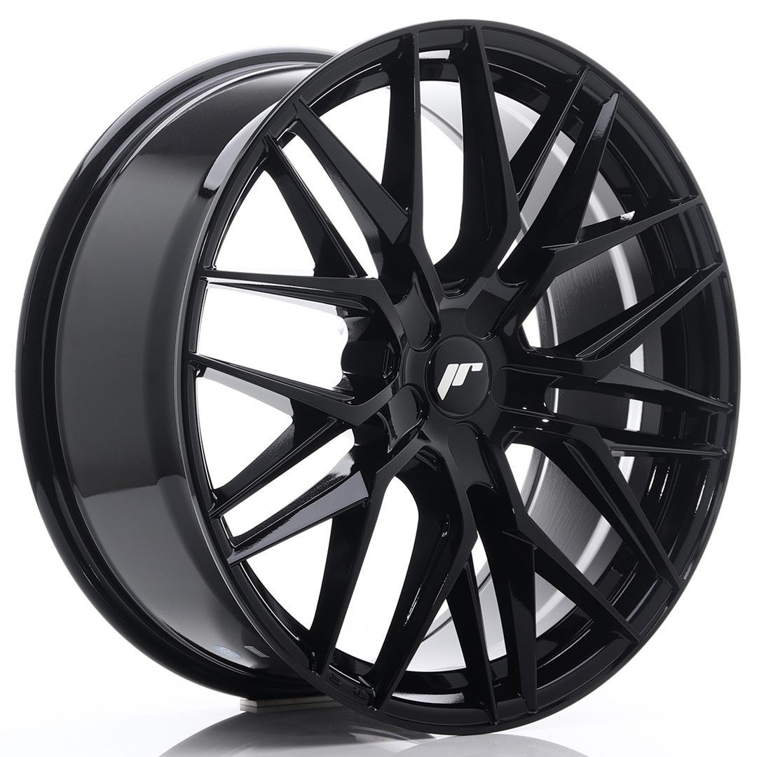 Image of JR-Wheels JR28 Velgen 21 Inch 9J ET15-45 Custom PCD Gloss Black