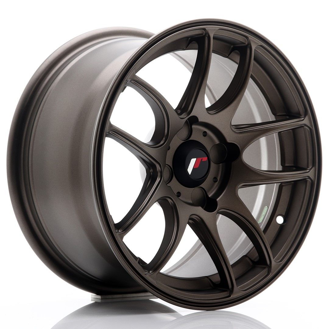 Image of JR-Wheels JR29 Velgen 15 Inch 8J ET28-37 Custom PCD Flat Bronze