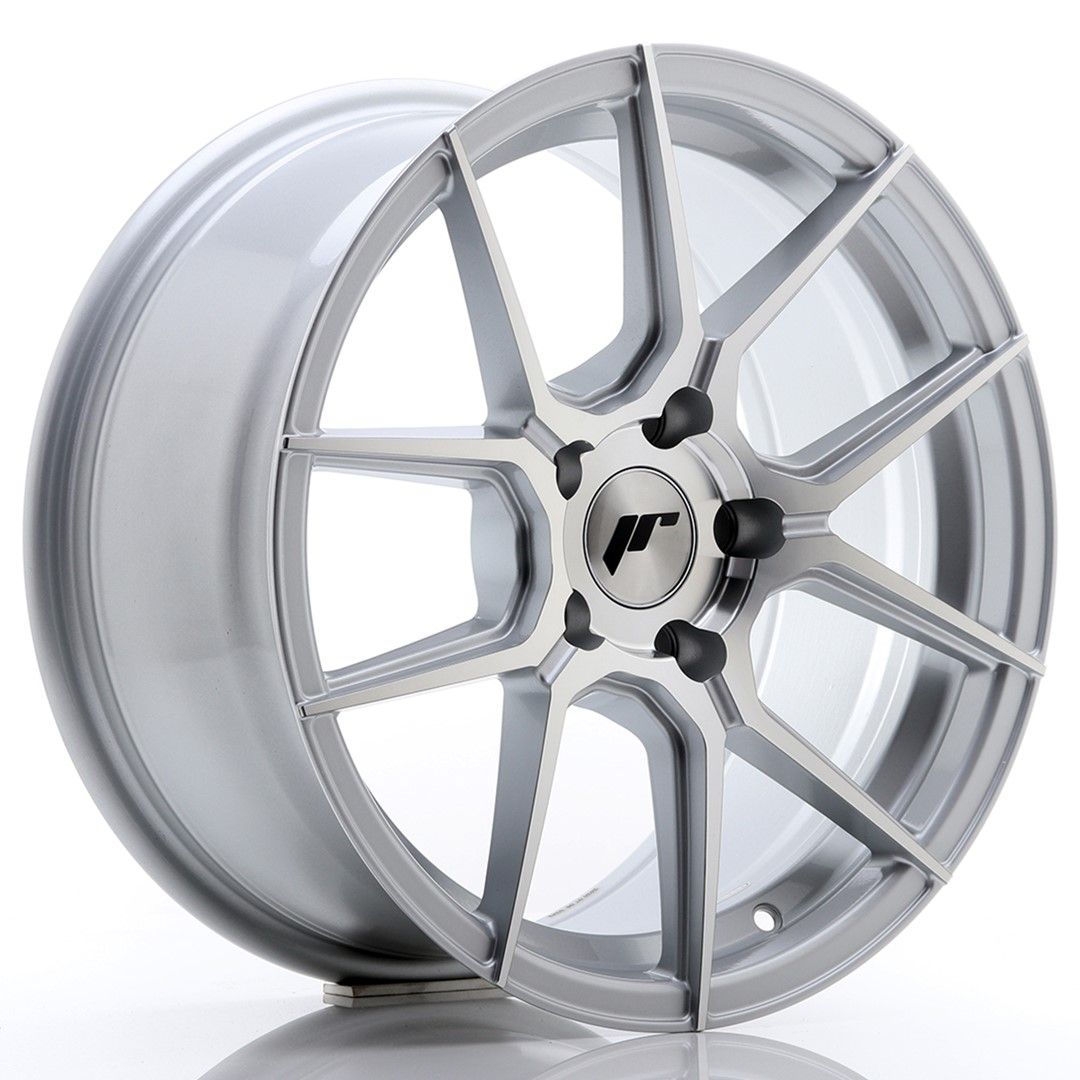 Image of JR-Wheels JR30 Velgen 17 Inch 8J ET40 5x112 Silver Machined Face