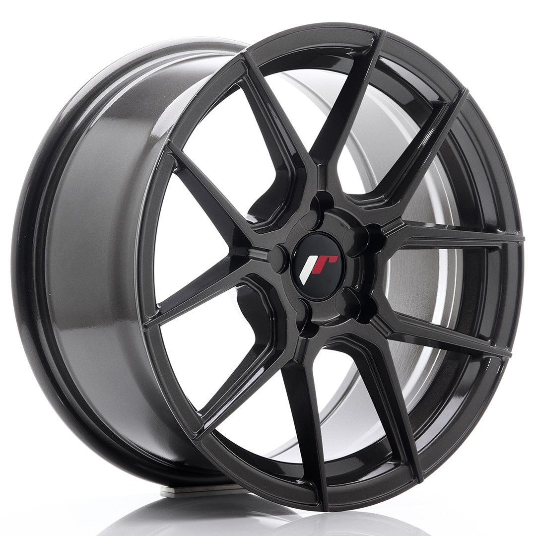 Image of JR-Wheels JR30 Velgen 17 Inch 8J ET20-40 Custom PCD Hyper Gray
