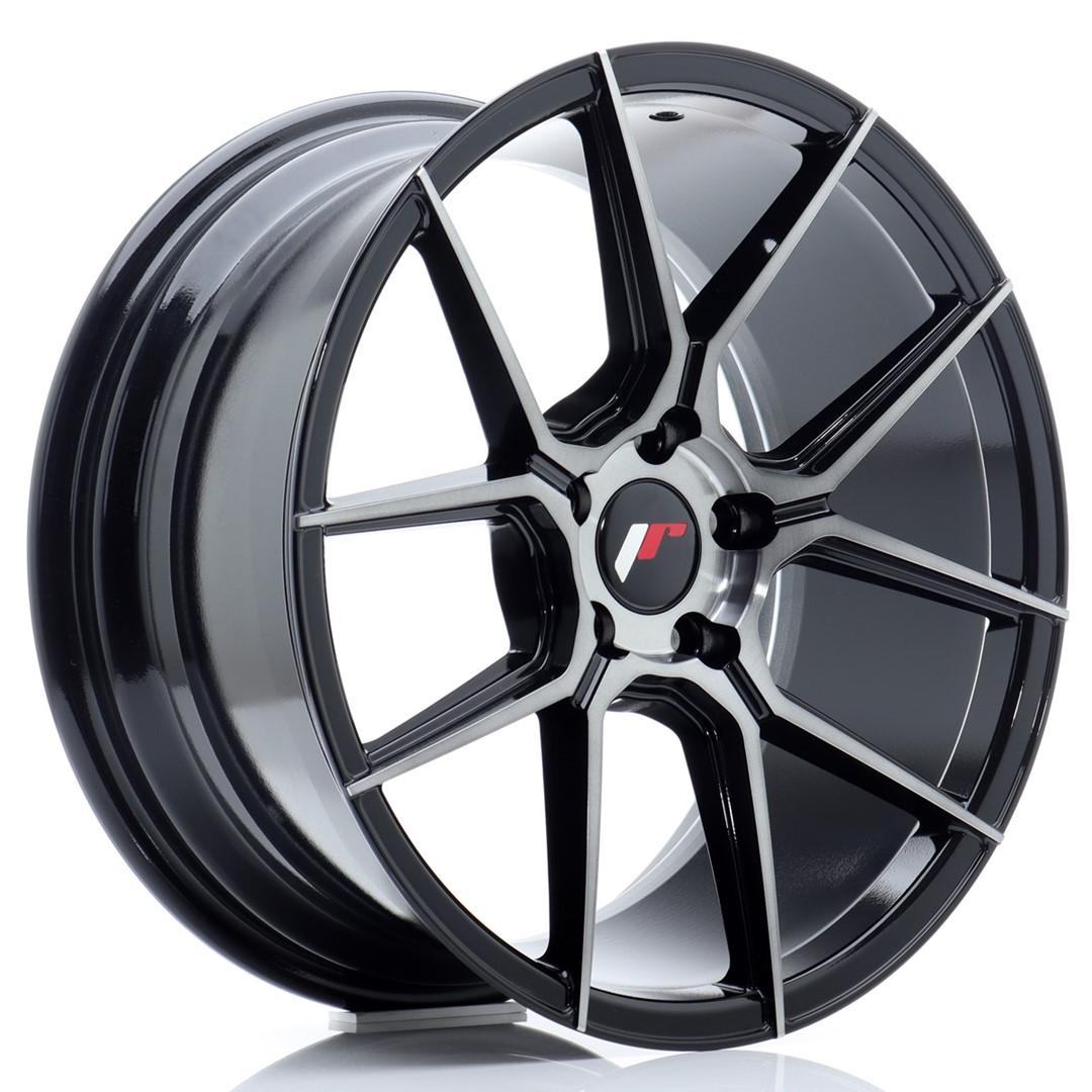 Image of JR-Wheels JR30 Velgen 18 Inch 8.5J ET40 5x112 Black Brushed