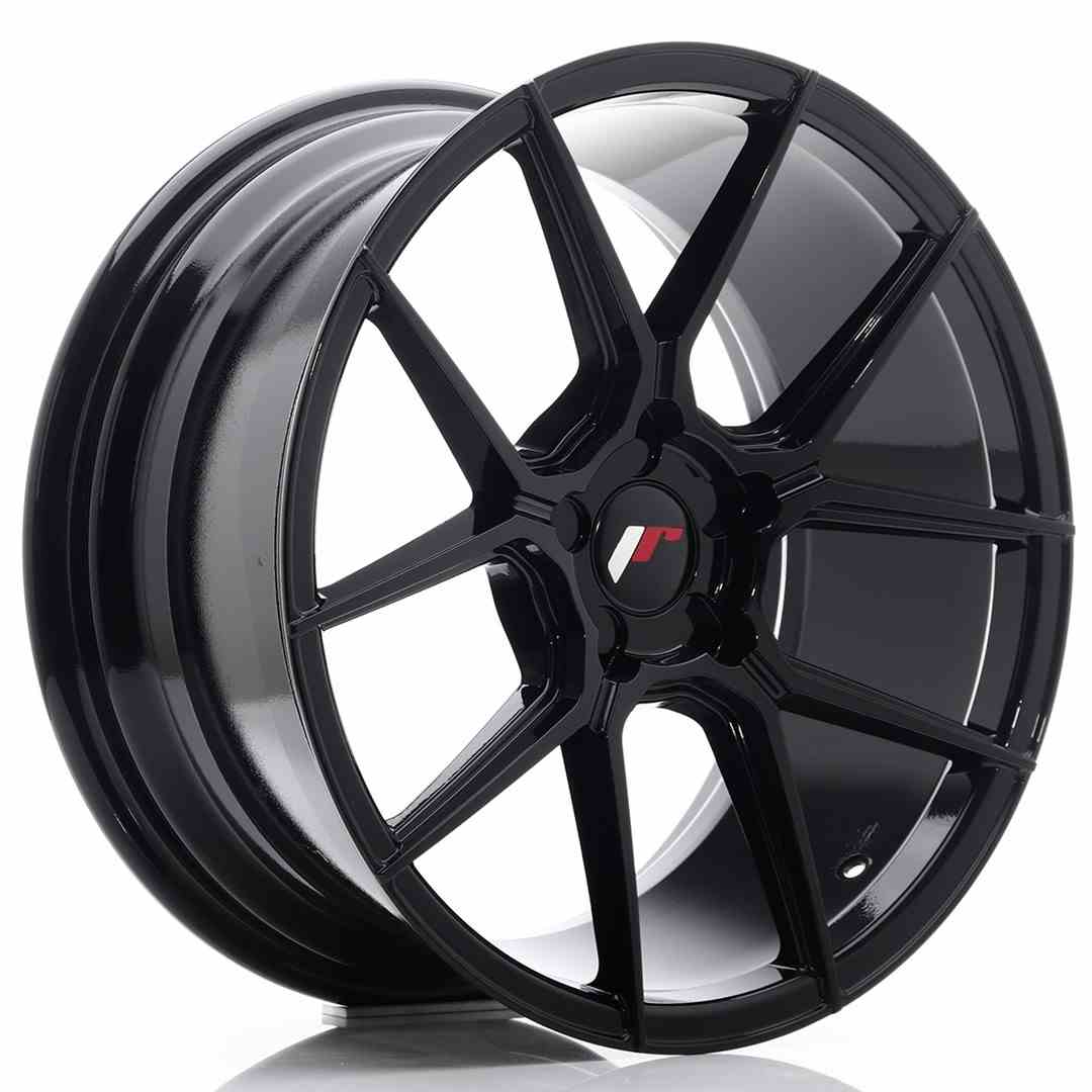 Image of JR-Wheels JR30 Velgen 18 Inch 8.5J ET20-40 Custom PCD Gloss Black