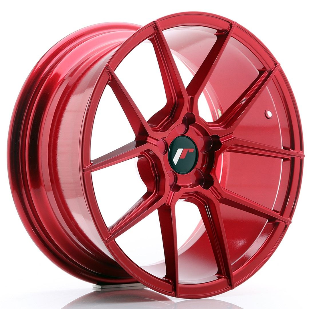 Image of JR-Wheels JR30 Velgen 18 Inch 8.5J ET20-40 Custom PCD Platinum Red