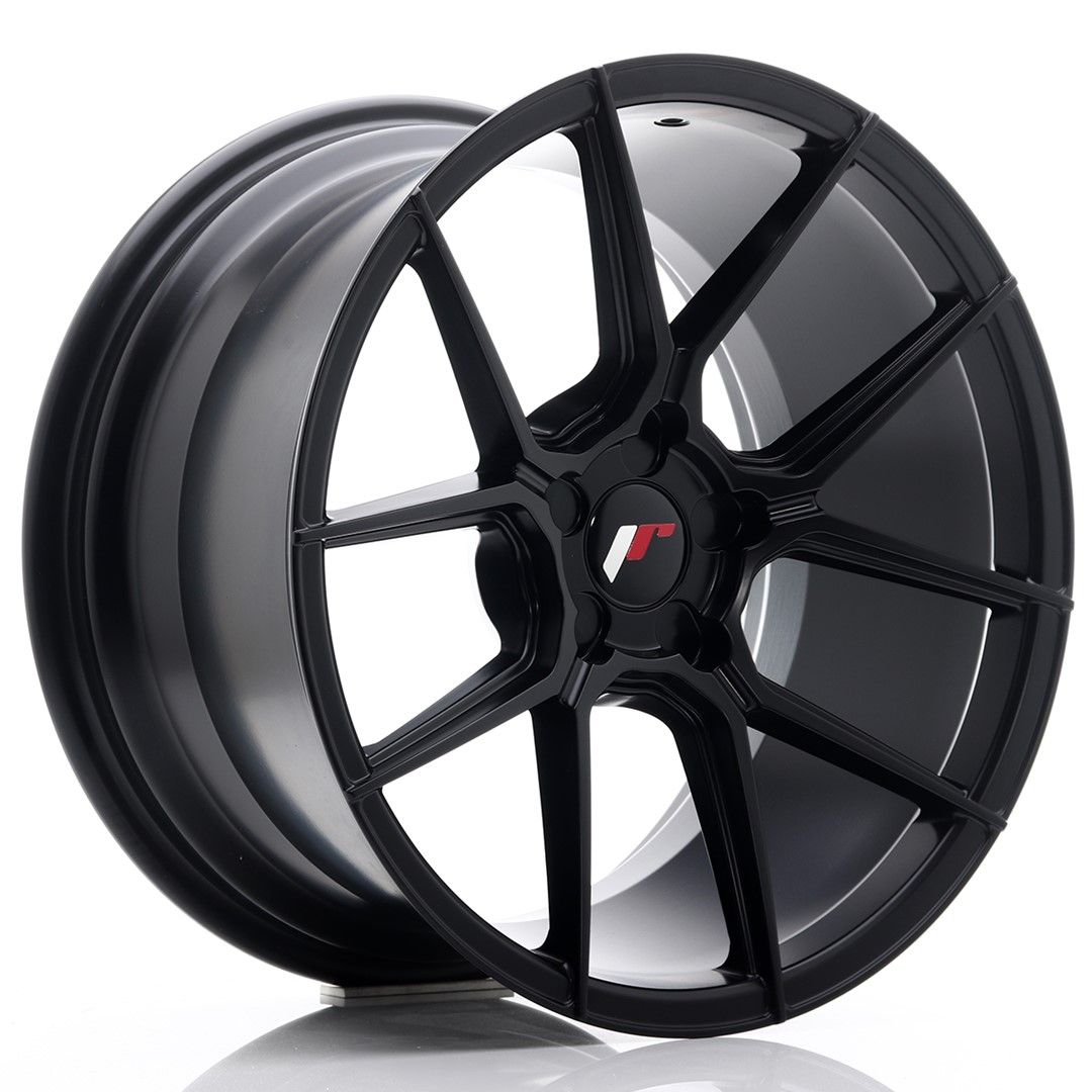 Image of JR-Wheels JR30 Velgen 18 Inch 9.5J ET20-40 Custom PCD Flat Black