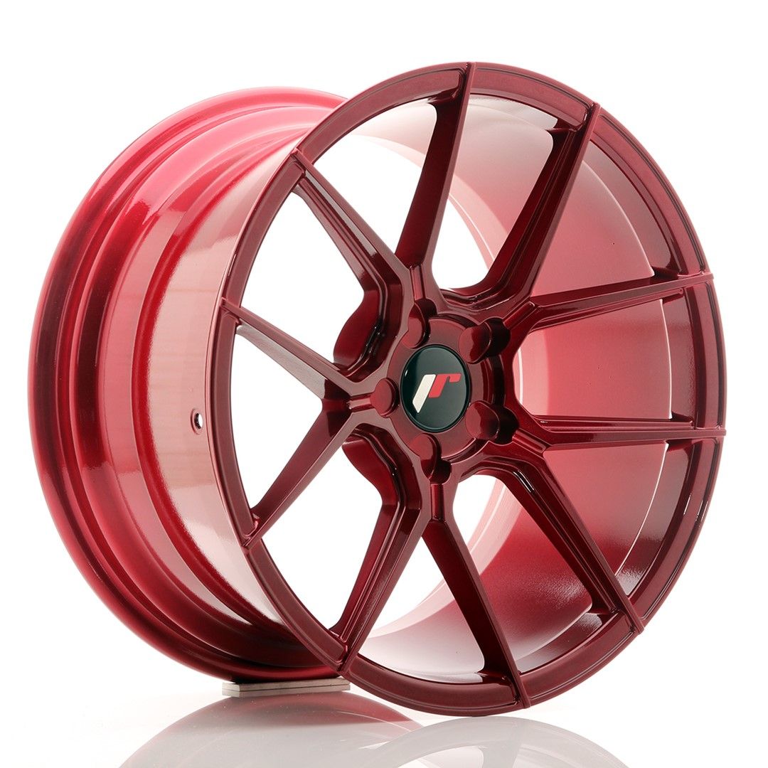 Image of JR-Wheels JR30 Velgen 18 Inch 9.5J ET20-40 Custom PCD Platinum Red