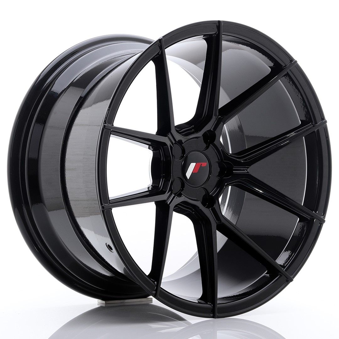 Image of JR-Wheels JR30 Velgen 19 Inch 11J ET15-40 Custom PCD Gloss Black
