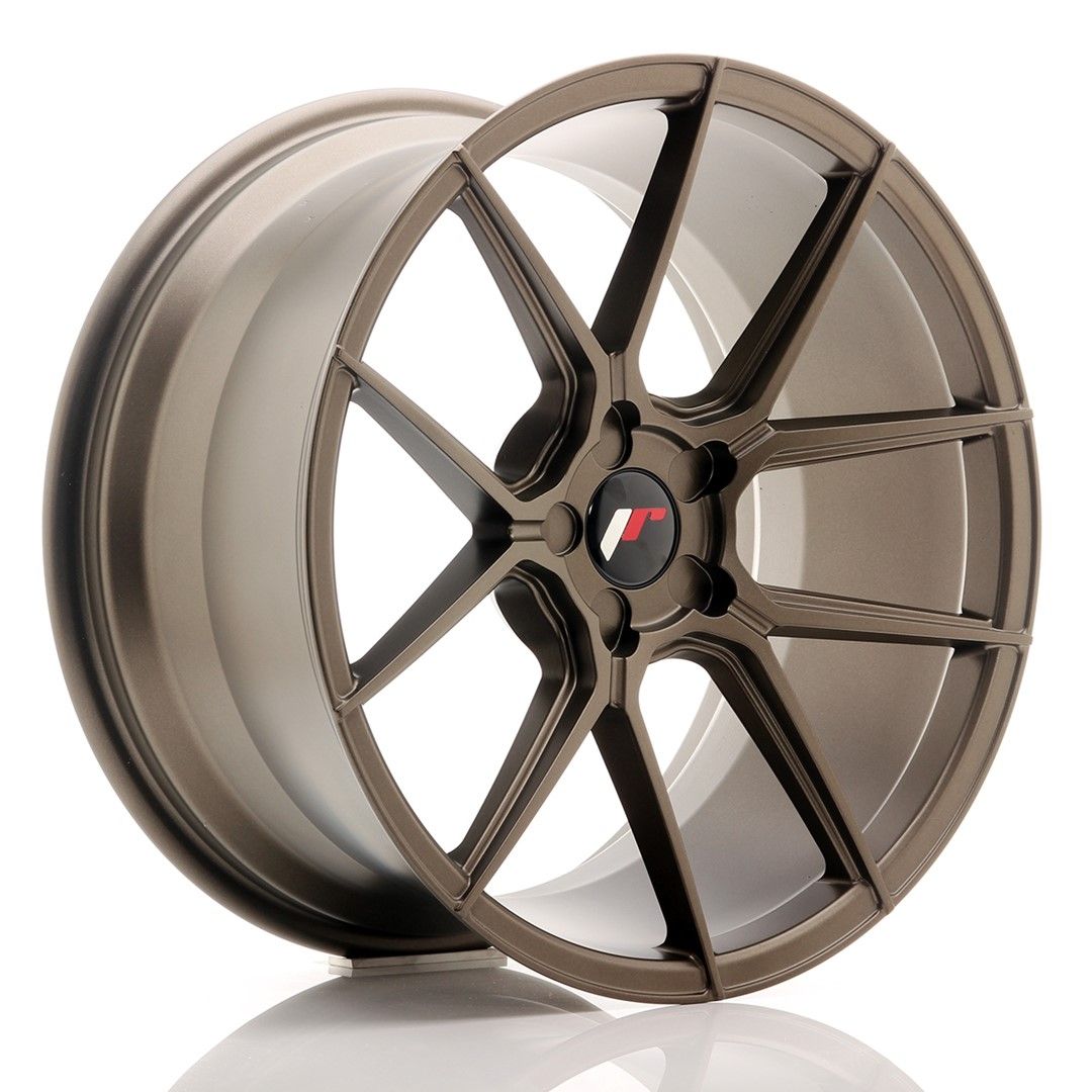 Image of JR-Wheels JR30 Velgen 19 Inch 8.5J ET35-42 Custom PCD Flat Bronze