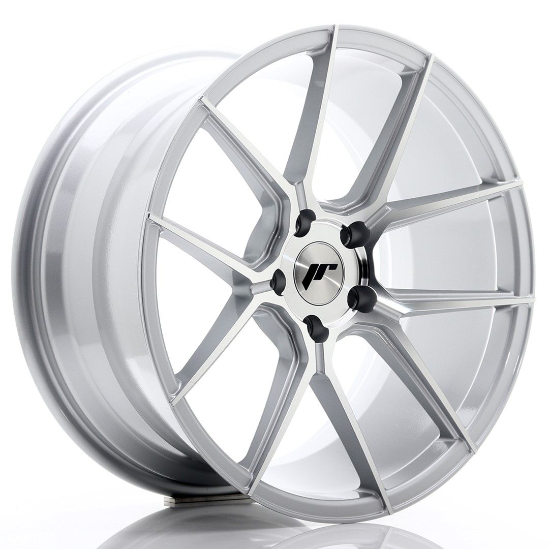 Image of JR-Wheels JR30 Velgen 19 Inch 9.5J ET35 5x120 Silver Machined Face