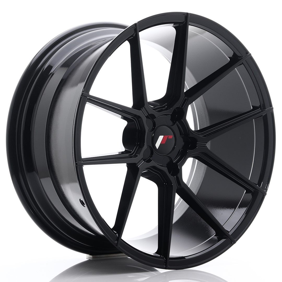 Image of JR-Wheels JR30 Velgen 20 Inch 10J ET20-40 Custom PCD Gloss Black