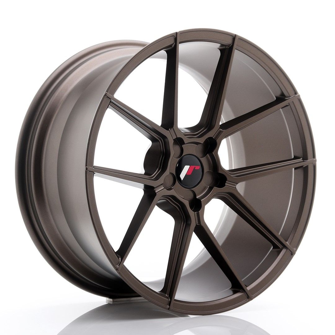 Image of JR-Wheels JR30 Velgen 20 Inch 10J ET20-40 Custom PCD Flat Bronze