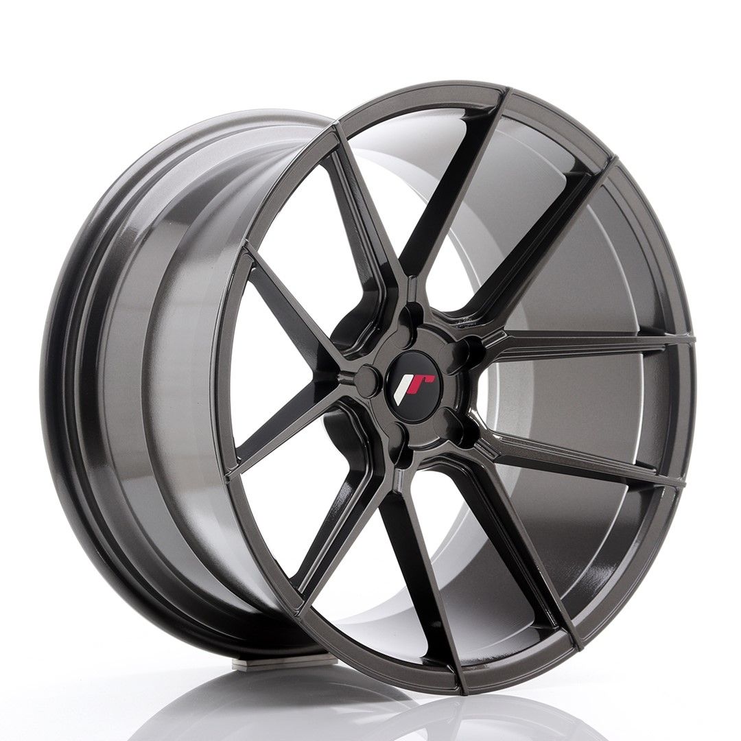 Image of JR-Wheels JR30 Velgen 20 Inch 11J ET30-50 Custom PCD Hyper Gray