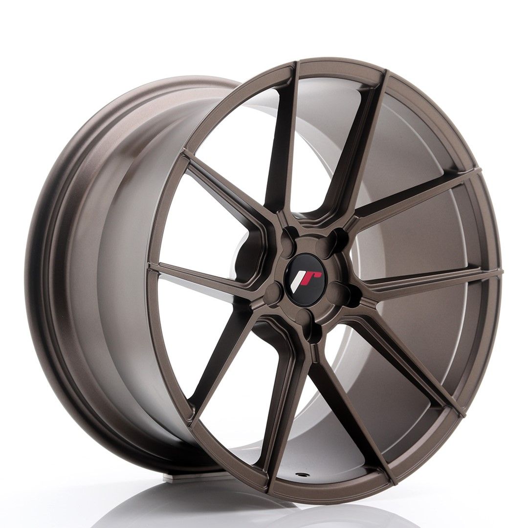 Image of JR-Wheels JR30 Velgen 20 Inch 11J ET30-50 Custom PCD Flat Bronze