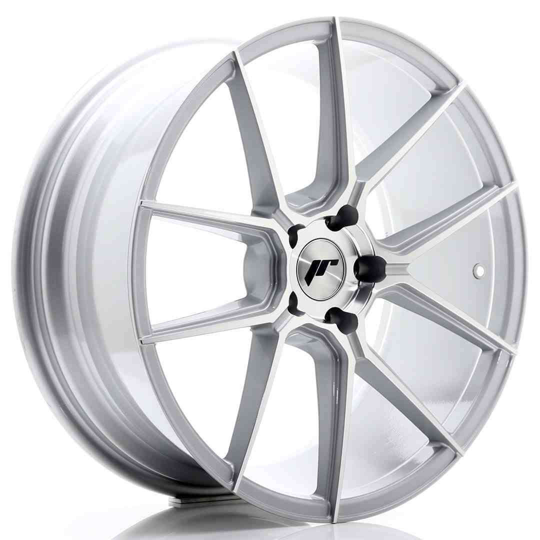 Image of JR-Wheels JR30 Velgen 20 Inch 8.5J ET35 5x112 Silver Machined Face