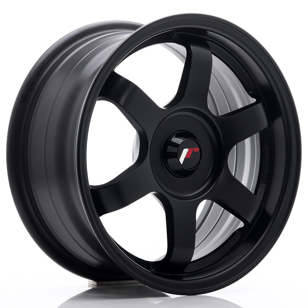 Image of JR-Wheels JR3 Velgen 15 Inch 7J ET35-42 Custom PCD Flat Black