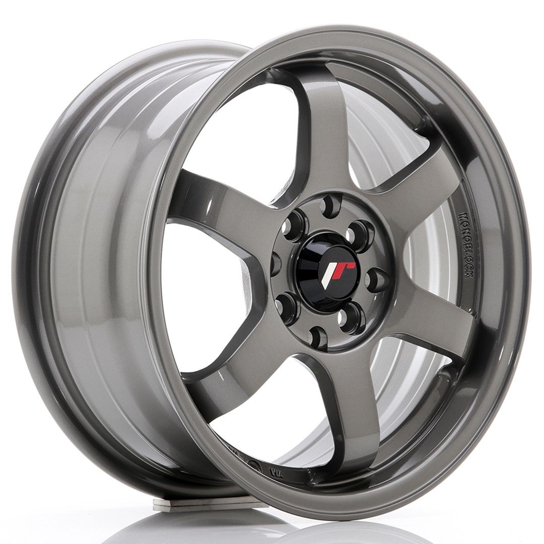Image of JR-Wheels JR3 Velgen 15 Inch 7J ET25 4x100,4x108 Gun Metal